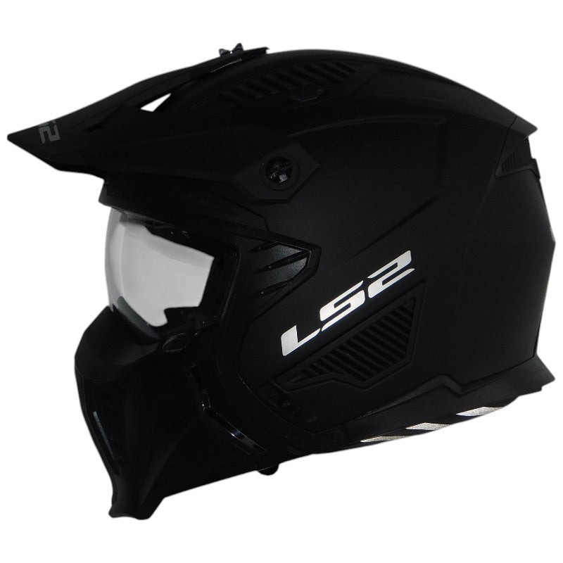 Casco LS2 OF606 Drifter Solid negro mate– Moto Boutique Calle Blancos